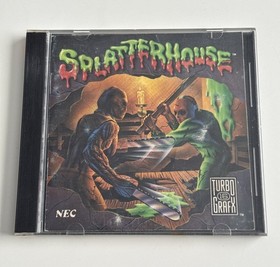 Splatterhouse Turbografx 16 - Complete in Box CIB - Authentic - Tested & Works