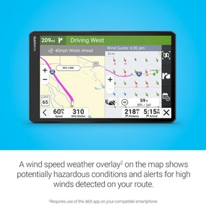 Garmin dēzl OTR1020 10" Truck GPS with Custom Routing & Satellite Imagery - Picture 1 of 6