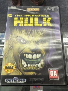 Incredible Hulk (Sega Genesis, 1994) Missing Manual, Tested And Working. - Picture 1 of 15