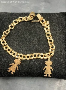 14 Karat Gelbgold Bettelarmband 9,03 g - Bild 1 von 10