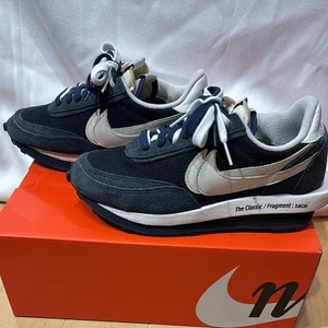 Fragment sacai Nike LD Waffle DH2684-400 Blue Void US 7 Used - Picture 1 of 10