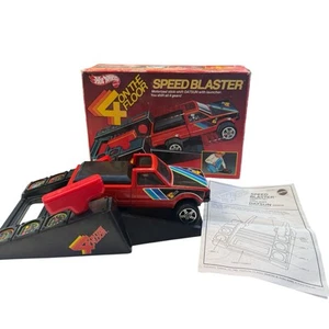 Hot Wheels Very Rare Speed Blaster 1982 Launcher Datsun Truck Boxed - Picture 1 of 8