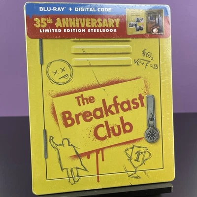The Breakfast Club (Blu-ray, 1985) Limited Edition Steelbook OOP NEW 80’s Comedy - Image 1 of 4