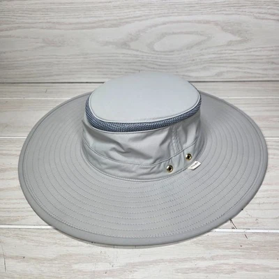 Sombrero Tilley Airflo Ala Redonda Tostado Caqui Claro - 7 5/8 - Sin Cuerdas Foto 1 de 4