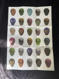 Damien Hirst “The Dead” Folded Promotional 2009 Offset Print Poster - Picture 1 of 3