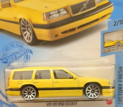 Volvo 850 Estate Station Wagon 2021 Hot Wheels nuevo de fábrica, amarillo, 43/250 Foto 1 de 3