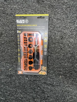 Klein Tools 33805 ProFlex Juego de brocas y enchufes de destornillador de impacto, 38 piezas nuevo Foto 1 de 2