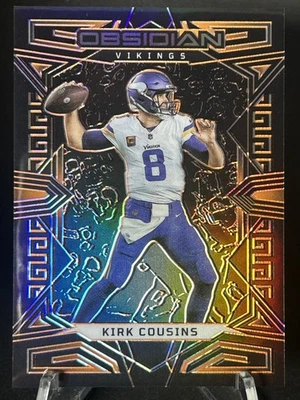 2023 Panini Obsidian Kirk Cousins #64 Orange Electric Etch #/49 NFL - Image 1 of 2