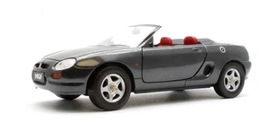 CORGI '1:18' SCALE GREY MGF 1.8 VVC ROADSTER DIE CAST MODEL CAR - Picture 1 of 5