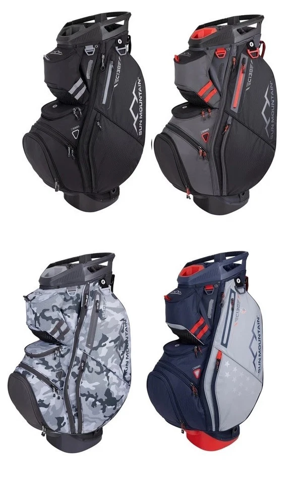 Bolsa de golf Sun Mountain C-130 2025 totalmente nueva, divisor de 14 vías, elige un color Foto 1 de 1