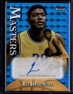 2024-25 Mejores #MA-RH Rui Hachimura Maestros Autógrafos Azul Geométrico #/99 - Imagen 1 de 2