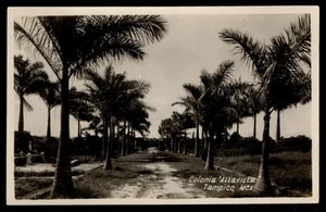 MEXIKO POSTKARTE - TAMAULIPAS - TAMPICO, COLONIA ALTAVISTA, ECHTFOTO - Bild 1 von 2