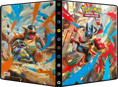 UP Pokemon Mega Evolutions Lucario 9-Pocket Trading Album Portfolio Evolutions - Image 1 of 4