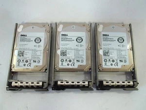 *Lot Of 3* Dell 0745GC ST9300605SS 300GB HDD 2.5" SAS 2 10K Hard Drive w/ Tray - Picture 1 of 4
