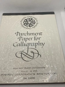 Carta pergamena per calligrafia Pentalic Corporation #015905 nuova in plastica - Foto 1 di 1