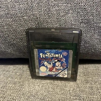 The Flinstones Burger Time In Bedrock GBC Tested Working Nintendo Gameboy Colour - Image 1 of 3