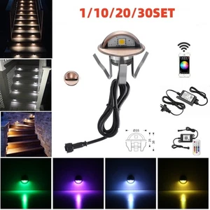DC 12V LED Landscape Lights Outdoor In-Ground Waterproof WW/CW/RGB Lighting IP65 - Picture 1 of 19