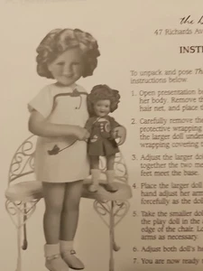 Danbury Shirley Temple come nuovo.  Le nostre bambine - Collezione due nel loro genere. Nuovo con scatola - Foto 1 di 7