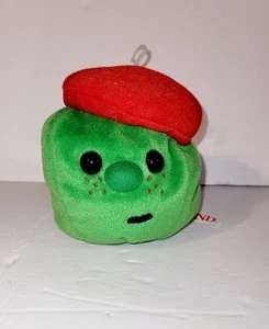 Rare Veggie Tales Jean Claude Pea FRENCH PEA Gund Plush Bean - Picture 1 of 4