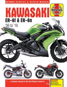 Kawasaki ER-6f & ER-6n (06 - 16) Haynes Repair Manual (Paperback) - Picture 1 of 6
