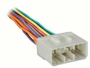METRA 70-7300 Fits Hyundai 1990 - 2001 WIRING HARNESS W/ 14 PIN CONNECTOR PLUG - Picture 1 of 1