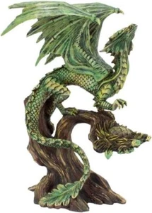 Nemesis Now Adult Forest Dragon Anne Stokes 25.5cm Figurine, Resin, Green, One S - Picture 1 of 3