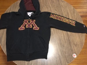 Minnesota Golden Gophers Embroidered Small Zip Up Champion Hoodie Sweatshirt - Picture 1 of 11
