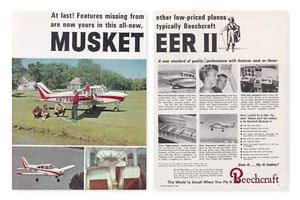 1964 Beechcraft Musketeer II Aircraft ad 3/16/2023d - Picture 1 of 1