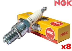 NGK Spark Plug Laser Platinum FOR Audi S6 99-2005 4.2 Quattro (C5) BKR6EQUP x8 - Picture 1 of 1