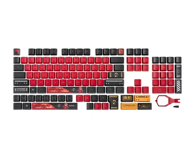 New Original ASUS ROG Keycap Set For RX Switches EVA-02 Edition - Image 1 of 3