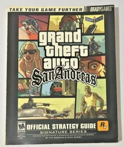 Grand Theft Auto San Andreas GTA PS2 Official Strategy Guide PB - Picture 1 of 5