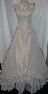 NEU* Brautkleid / Zweiteiler Gr. 36/38 Cappuccino /Ball/Fest - Bild 1 von 11
