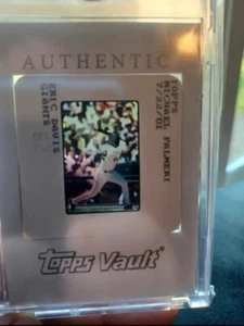 Eric Davis Topps Vault Authentic 35mm Original Negative Slide 1/1 Giants 22.07.01 - Bild 1 von 3