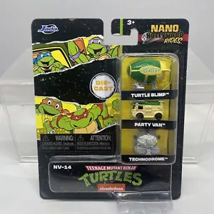 Vehículos fundidos a presión Jada Nano Hollywood Rides TEENAGE MUTANT NINJA TURTLES - Imagen 1 de 6