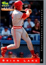 1993 Classic Best Brian Lane #215 Chattanooga Lookouts
