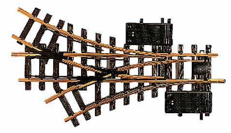 LGB 12360 G Scale 30 Degree Electric 3-Way Switch - Image 1 of 1