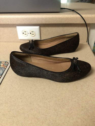 Clarks Artisan Alitay Giana Flats Pelliccia Balletto 8 1 2