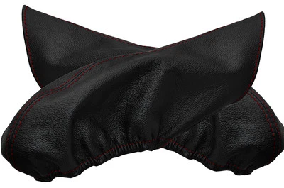 Rote Naht 2X Spiegel Leder Skin Schutz Bez�ge F�r Corvette C5 1997-2004 - Bild 1 von 3