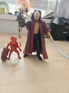 Rasputin & Hellbaby 7" Hellboy Series 1 Mezco Action Figure 2004 