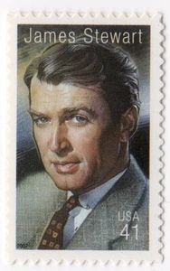 Scott #4197 James (Jimmy) Stewart Legends of Hollywood Single Stamp - MNH - Picture 1 of 1