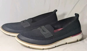 Mocasín sin cordones Zerogrand negro 9 B Stitchlite para mujer Cole Haan W21317 - Imagen 1 de 10