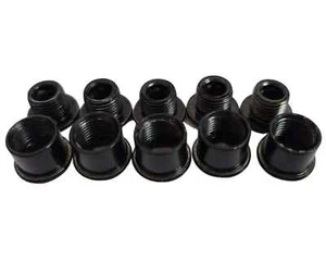 FSA Chainring Bolts Road Set of 5 PCS 5mm 6mm Double Fit Shimano - Picture 1 of 8