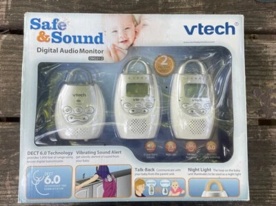 Monitor de audio digital VTech 2 para padres usado en caja Foto 1 de 2