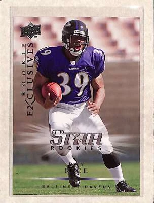 2008 Upper Deck Star Rookies #RE42 Ray Rice  NM - Image 1 of 2
