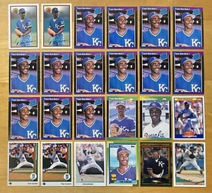 Tom Gordon Lot 24 Mostly Rookies With Tiffany RC, Parallel, Finest NM-MT - Bild 1 von 11