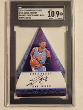 2016-17 Panini Pref. Jamal Murray Choice Award #183 RC Auto /25 Purple SGC 10/9
