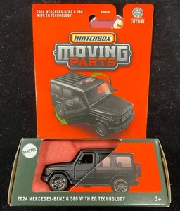Matchbox 2025 Moving Parts 2024 Mercedes Benz G 580 With EQ Technology Black - Picture 1 of 7