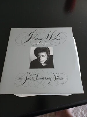 Johnny Mathis 2LP "The First 25 Years-Silver Anniversary" Columbia (37440) - Image 1 of 4