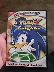 Sonic X: Chaos Emerald Chaos / Unfair Ball-DVD Double Shot Tested Works 4Kids TV - Picture 1 of 5