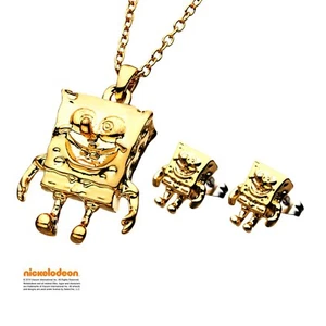 Nickelodeon SpongeBob Anhänger & Ohrringe Set - Bild 1 von 2